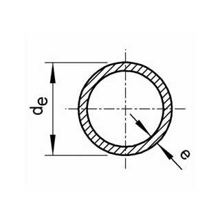 Труба э/с 219.1х2, матовая