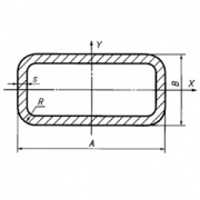 Труба профильная 100х60х3,0 мм